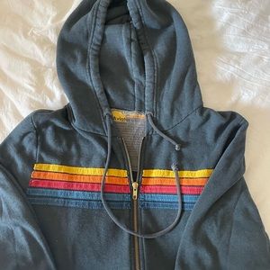 Aviator Nation 5 stripe hoody